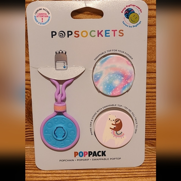 Pop Socket Pop Pack Galaxy Lama Sloth Clip Grip - Picture 4 of 4
